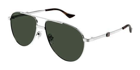 gucci zonnebril heren zilver|Round & Aviator Glasses US .